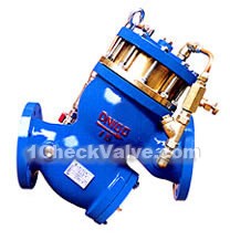 Filter piston-type remote control floating valves
